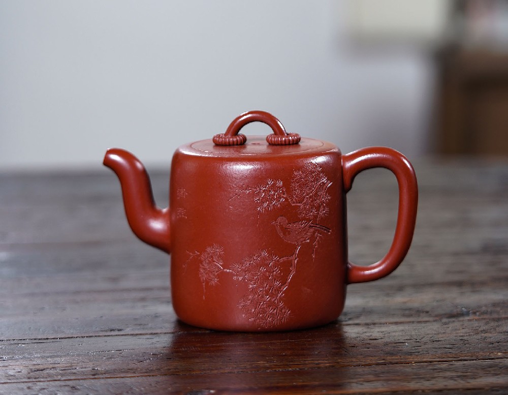 450cc朱泥雙圈老壺